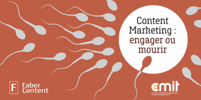 Webinar sur le contenu : “engager ou mourir”, la suite en live